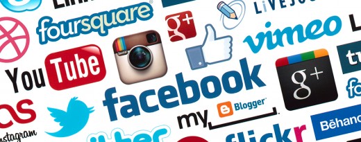 Social Media Logotype Background