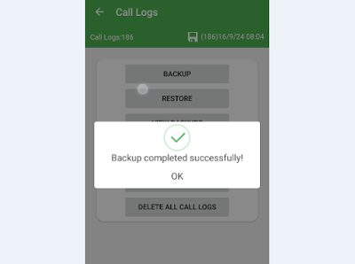  restore all your text messages, contacts, call logs
