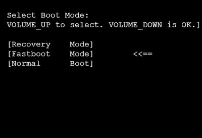 boot mode options
