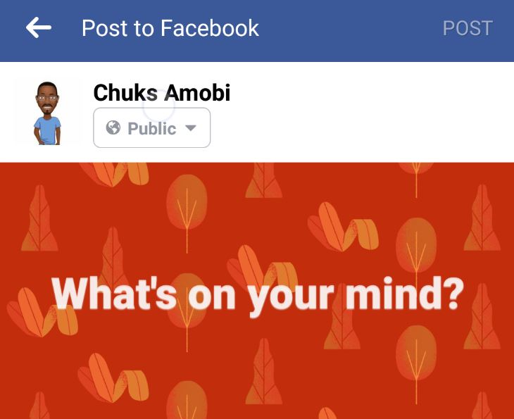 How to use Facebook Color Background Text Properly » ChuksGuide