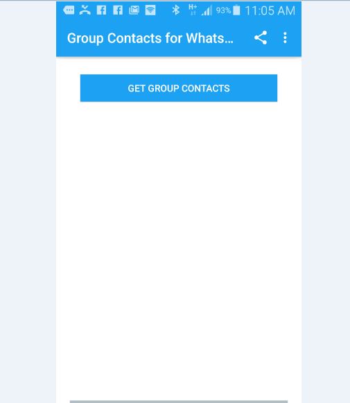 extract WhatsApp Group contacts numbers?