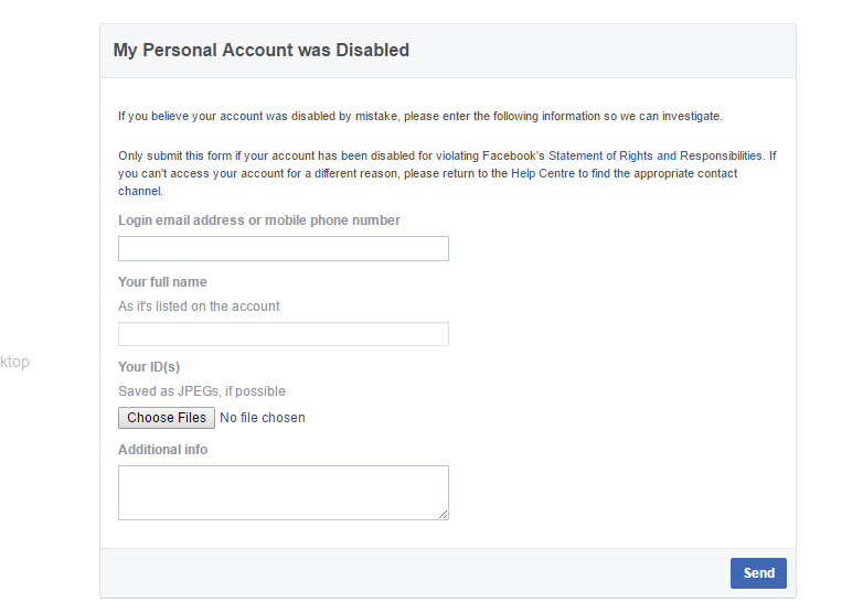 restore hacked facebook account email deleted