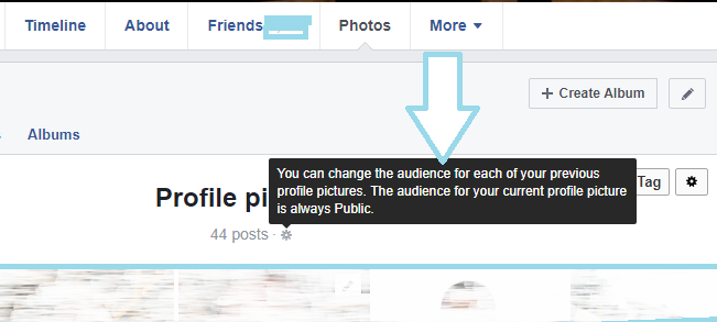 How to hide Facebook Profile Picture from public